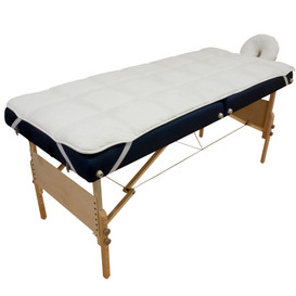 Abundance Quilted Massage Table Fleece Pad Set - Deluxe