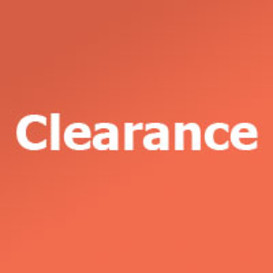 Clearance Sale!
